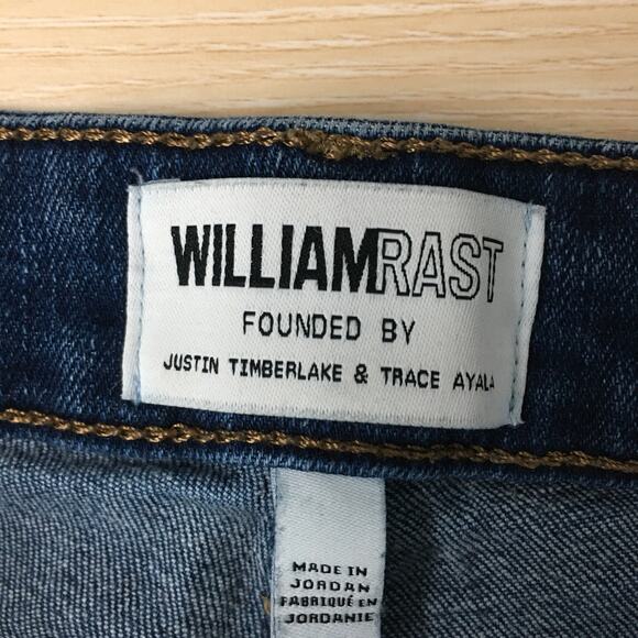 William Rast Ankle Skinny Distressed Frayed hem Jeans Size 27 - Picture 9 of 10